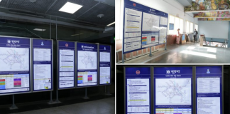 DMRC installs information signages at Phase I and II metro stations