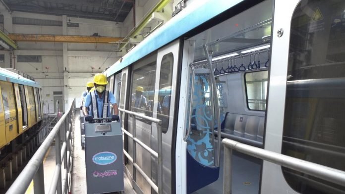 Hyderabad Metro Rail becomes first metro in India to introduce Ozone based sanitisation of its coaches