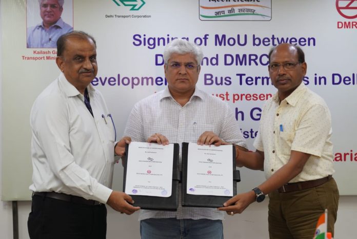 MoU signed between DTC and DMRC