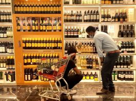 delhi govt opens liquor shops at metro premises