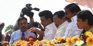 Tamil Nadu CM inaugurates Phase II CMRL tunnelling work