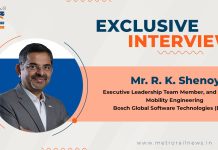 Exclusive Interview with RK Shenoy, Executive Leadership Team Member, and Senior VP, Mobility Engineering, Bosch Global Software Technologies (BGSW)