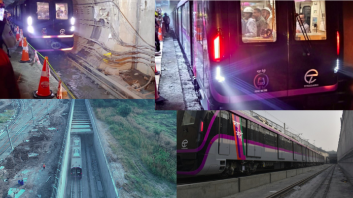 Trail Run Conducted in Pune Metro’s underground Section - Metro Rail News