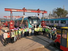 Second 8-Coach Trainset for Mumbai Metro Line 3 Reaches City for Better Connectivity