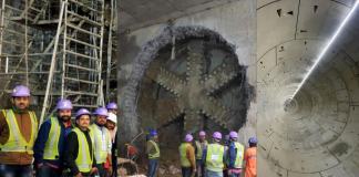 Kanpur Metro's Second Tunnel Breakthrough Successfully Completed in Corridor-1