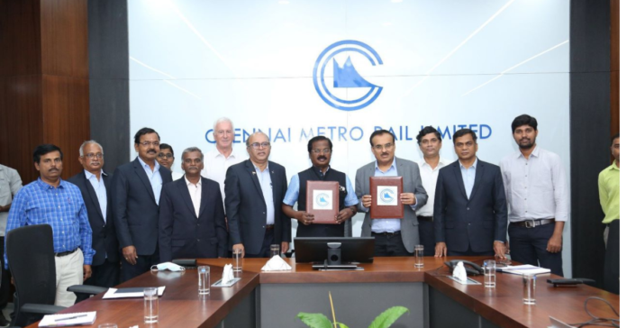 CMRL signing agreement with L&T