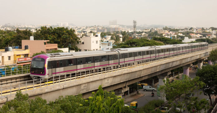 Bengaluru Metro Representational Image