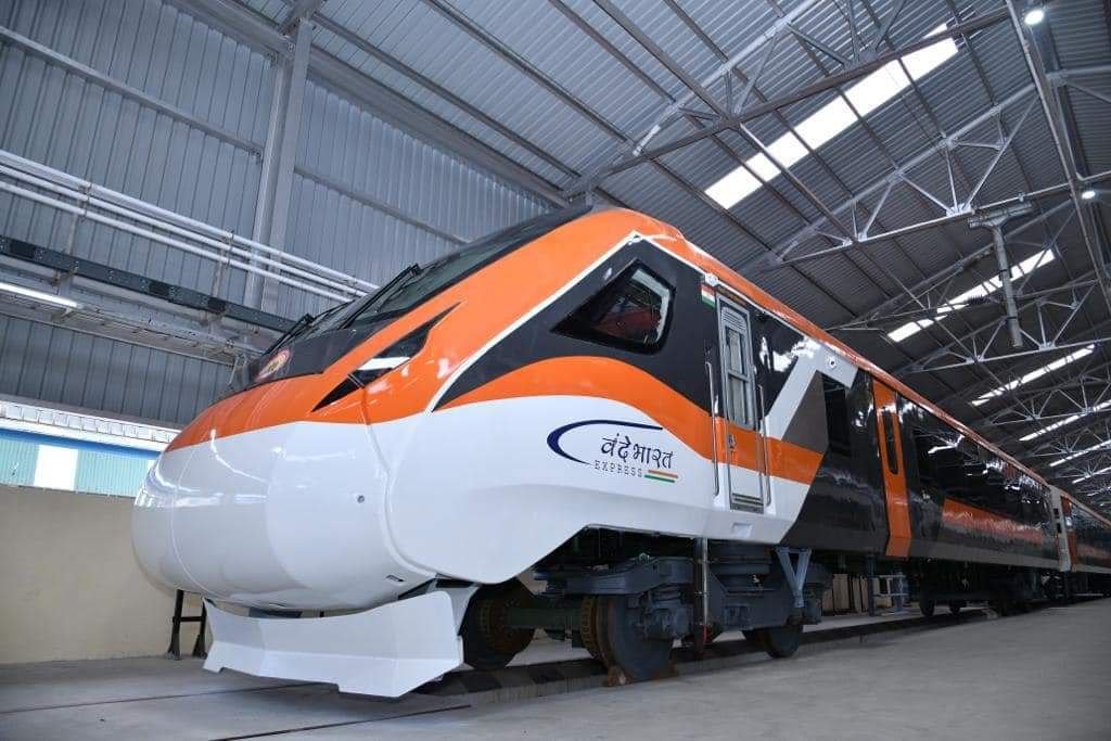 Vande Bharat Express To Get Saffron Color Inspired By Indian Flag