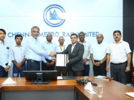 CMRL signs contract with L&T for provision of telecommunication system in corridor 4 of phase 2 project.
