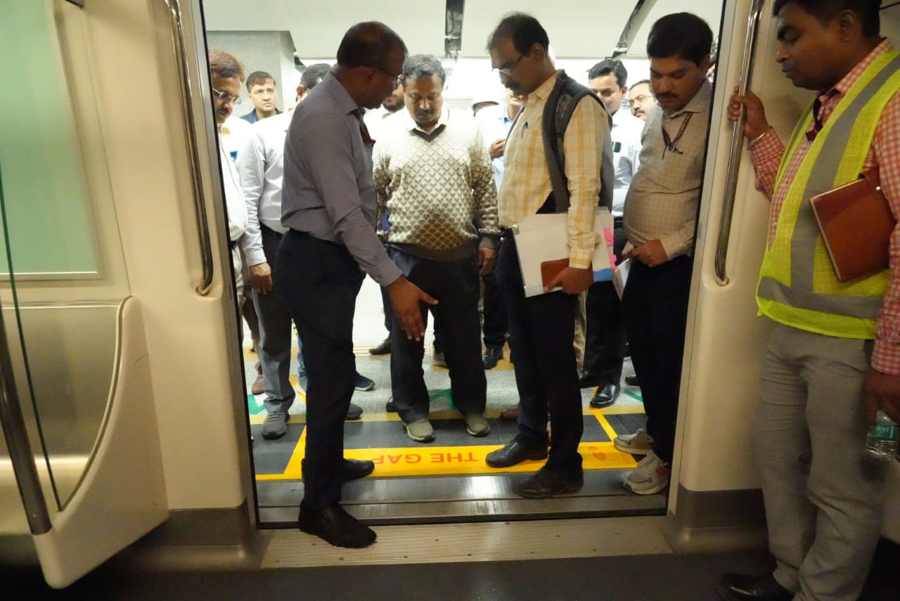 CMRS Inspection Conducted for The Kolkata Metro Green Line's Howrah Maidan to Esplanade Stretch