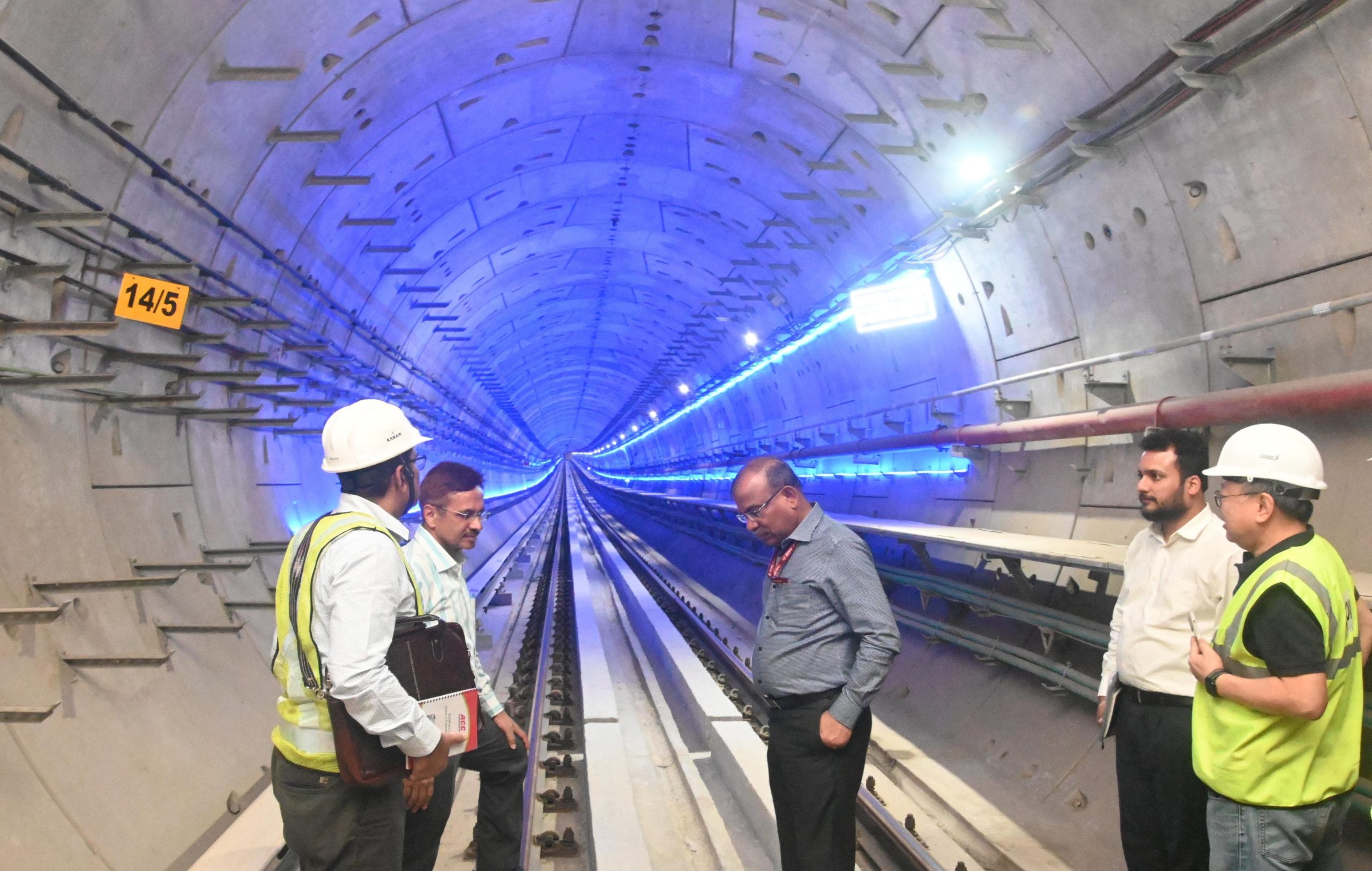 CMRS Inspection Conducted for The Kolkata Metro Green Line's Howrah Maidan to Esplanade Stretch
