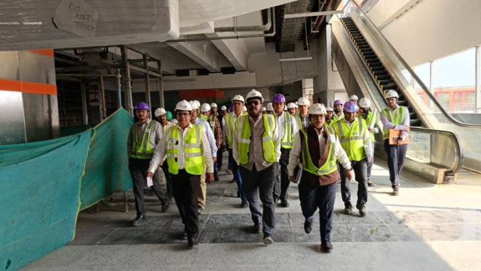 New MD Conducts Inspection on the Priority Stretch of the Bhopal Metro