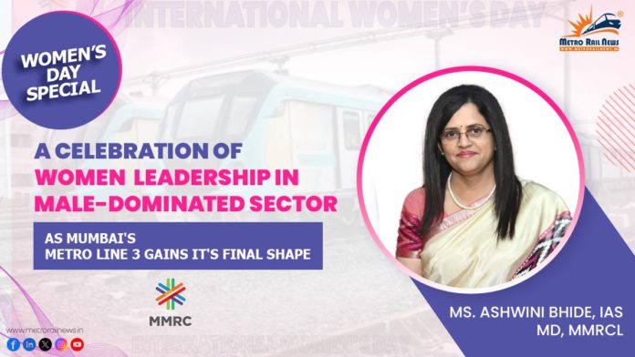 Metro Rail News Conducted an email interview with Ms Ashwini Bhide, IAS & MD of MMRCL